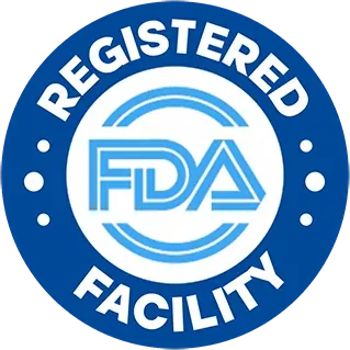Registered facility badge